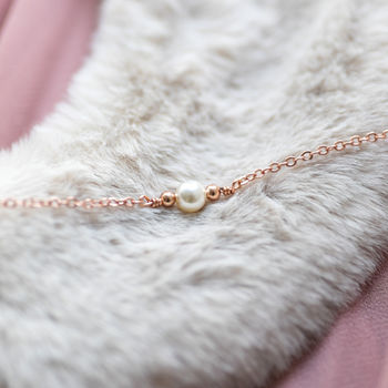 Single Swarovski Pearl Beaded Bracelet, 7 of 12