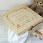 Personalised Woodland Animals Wooden Keepsake Box, thumbnail 5 of 5