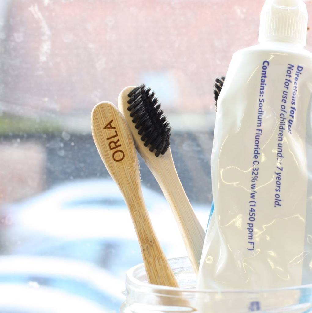 Personalised Eco Friendly Wooden Toothbrush, 1 of 3