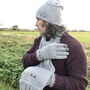 Personalised Initials Hat, Scarf And Gloves Set, thumbnail 1 of 10