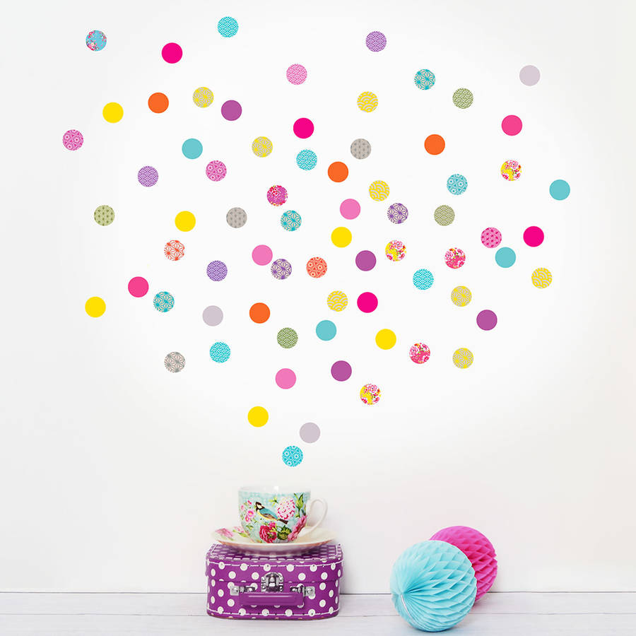 Mini Shanghai Polka Dot Wall Stickers By Koko Kids