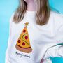 Pizza Christmas Jumper, thumbnail 1 of 2