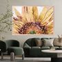 Golden Sunflower Original Artwork Wall Art Print, thumbnail 1 of 8