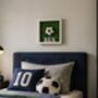 Personalised 3D , Astro Football Frame, thumbnail 3 of 3
