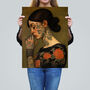 Dare To Be Different Tattooed Female Wall Art Print, thumbnail 2 of 6
