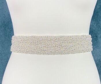 Lucy Imitation Pearl Belt, 3 of 12