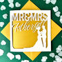 Personalised Mr And Mrs Wedding Card, thumbnail 2 of 5