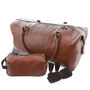 Personalised Nu Hide Holdall With Strap Embroidery, thumbnail 9 of 11