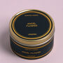 G Decor Set Of Three Black Scented Tin Candles, thumbnail 5 of 5