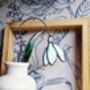 Snowdrop Glass Flower Stem, thumbnail 2 of 4