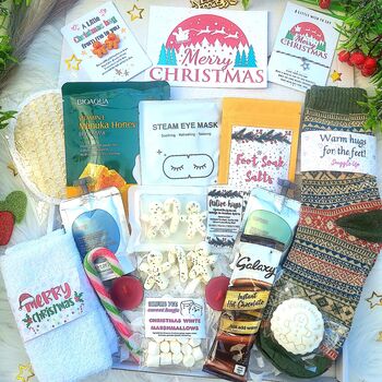 Ultimate Christmas Hamper, Cosy Christmas Hug In A Box, 5 of 11