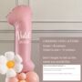 Diy Daisy Birthday Balloon Stack – Personalised, thumbnail 2 of 3