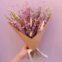 Purple Dried Wildflower Bouquet, thumbnail 6 of 8