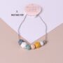 Geo Pop Teething Necklace, thumbnail 7 of 12