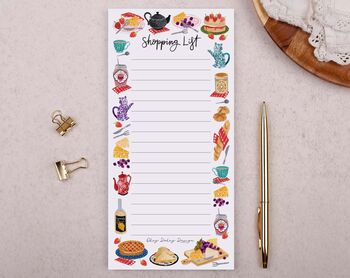 Food Shopping List Notepad, 3 of 4