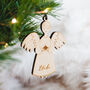 Personalised Angel Christmas Decoration, thumbnail 1 of 3