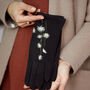 Embroidered Daisy Flower Ladies Gloves, thumbnail 4 of 10
