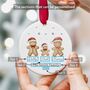 Personalised Family Christmas Ornament Custom Names, thumbnail 3 of 7