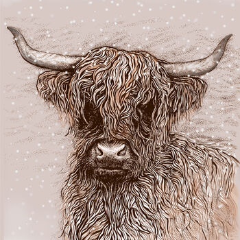 'Highland Cow' Print, 3 of 3