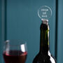 Personalised Glass Wine Bottle Stopper, thumbnail 5 of 8