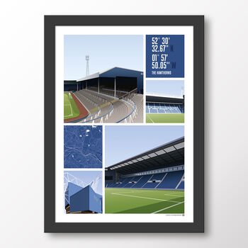West Brom Views Of The Hawthorns Poster, 7 of 7