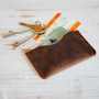 Personalised Buffalo Leather Slim Credit Card Holder, thumbnail 4 of 8