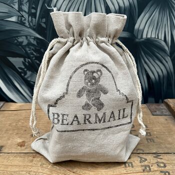 Personalised Teddy Bear In A Bag, 8 of 8