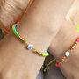 Personalised Neon Friendship Bracelet, thumbnail 1 of 11