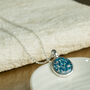Memorial Ashes Disc Necklace, thumbnail 1 of 6