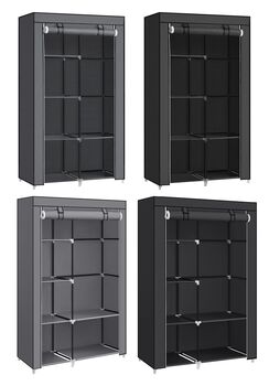 Adjustable Fabric Wardrobe Storage Organiser, 8 of 8