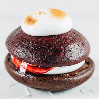 Classic Chocolate And Toasted Marshmallow Whoopie Pies, 4 of 7