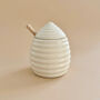 Ceramic Honey Pot With Honey Dipper, thumbnail 11 of 11