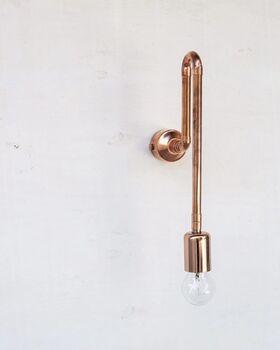 Copper Wall Light – Industrial Sconce, 3 of 3
