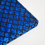 Disabled Blue Badge Parking Permit Wallet In Blue Holographic Scales, thumbnail 12 of 12