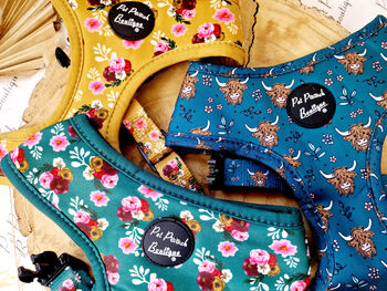 Happy Highland Cow Dog Harness, 4 of 12
