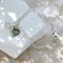 Personalised Sterling Silver Graduation Charm Bracelet, thumbnail 3 of 7