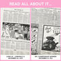 Detroit Lions Personalised Gift Newspaper Book, thumbnail 9 of 11