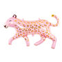 Large Pink And Gold Leopard Foil Balloon, thumbnail 2 of 4