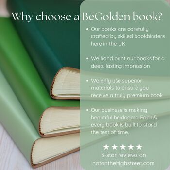 Personalised Leather Leavers Book, 3 of 11