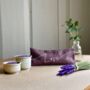 Love Embroidered Lavender Eye Pillow, thumbnail 4 of 6