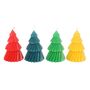 Set Of Four Colourful Christmas Tree Candles, thumbnail 3 of 3