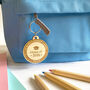 Personalised School Graduation Wooden Keyring, thumbnail 4 of 5