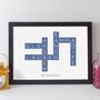 Personalised Family Names Print Family Gift, thumbnail 3 of 12