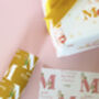 M Is For Mummy Personalised Mother's Day Wrapping Paper, thumbnail 1 of 3