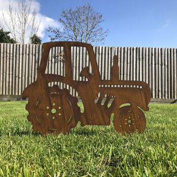 Tractor Garden Ornament Decoration Great Gift Idea, 3 of 3