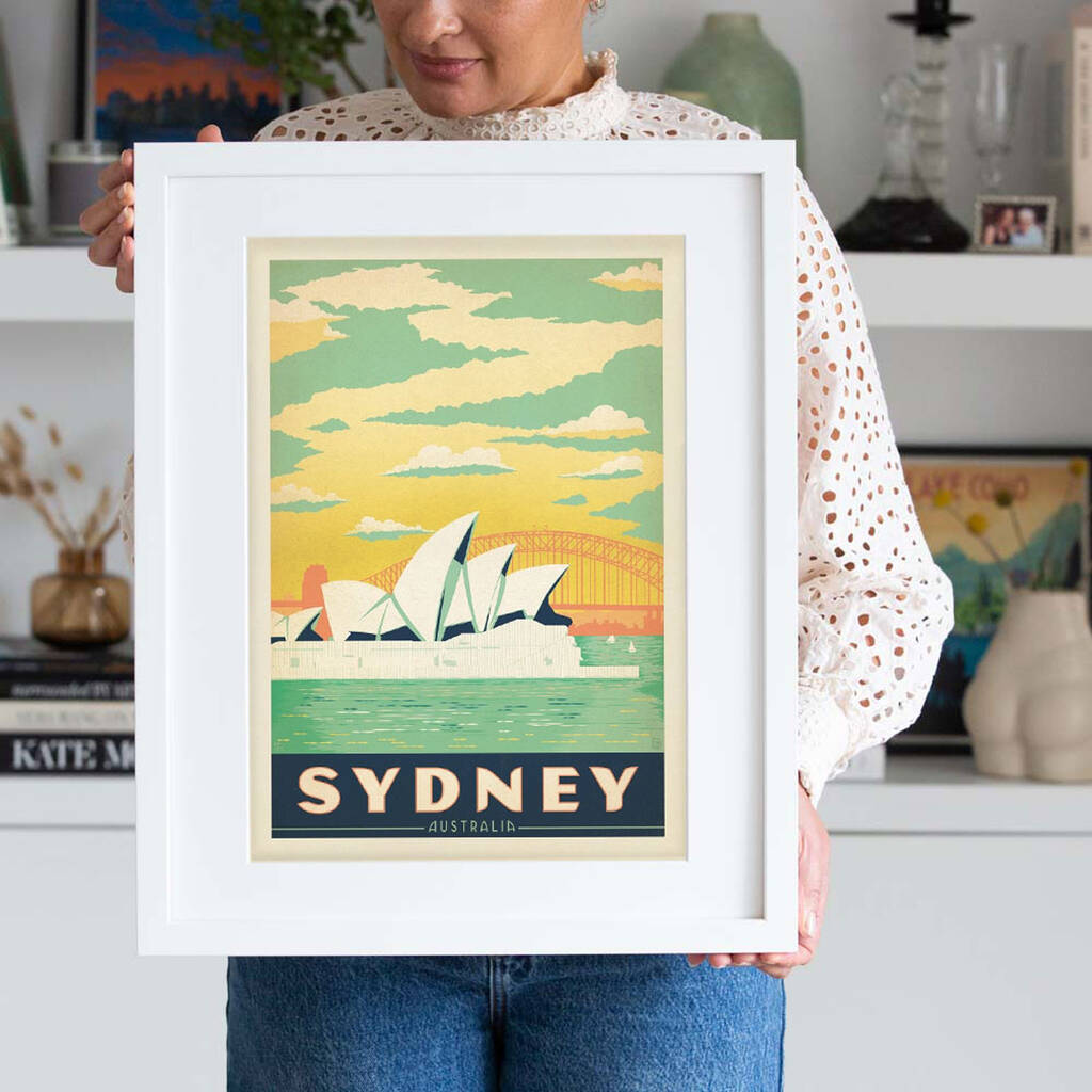 Sydney, Australia Travel Print, 1 of 9