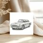 Aston Martin Db5 Classic Car Card, thumbnail 1 of 6