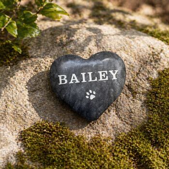 Personalised Pet Marble Heart, 4 of 6