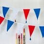Red, White And Blue British Bunting, thumbnail 1 of 3