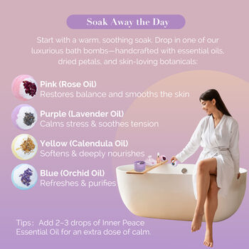 Nine Piece Bath Bomb Gift Set For Her, 3 of 10